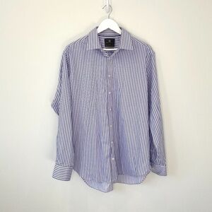 M&S Collection Regular Fit Striped Button Up